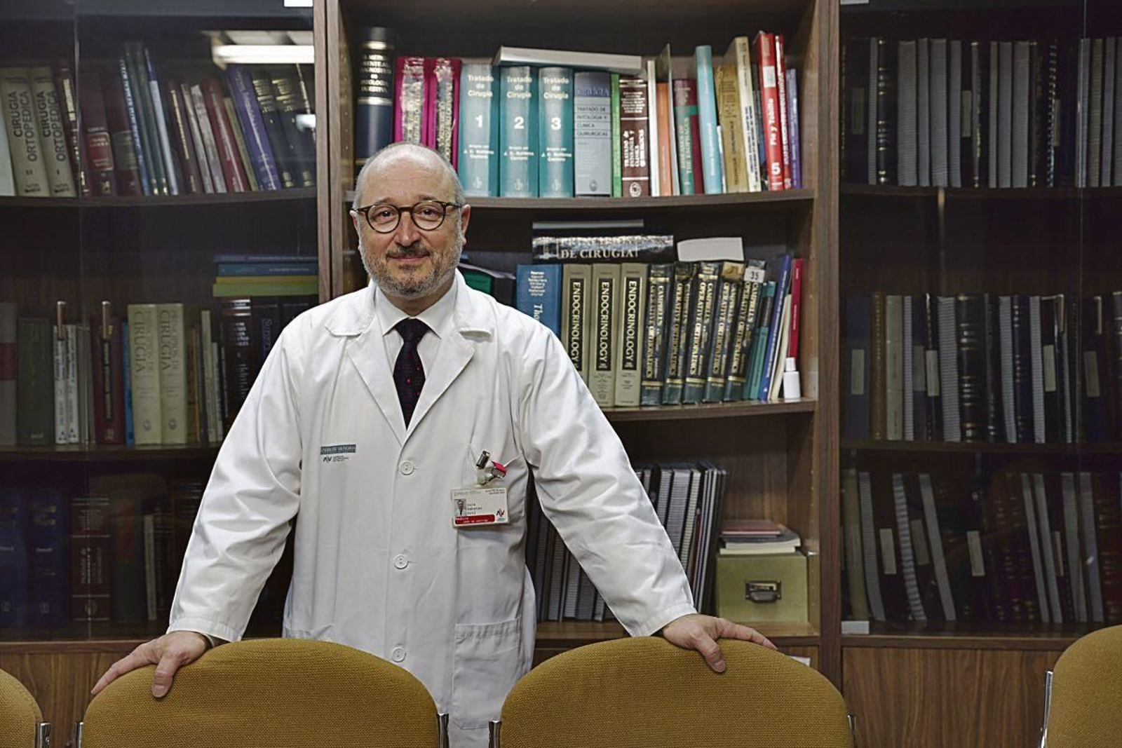 El presidente del Comité Científico de la Asociación Española de Cirujanos, Luis Sabater.