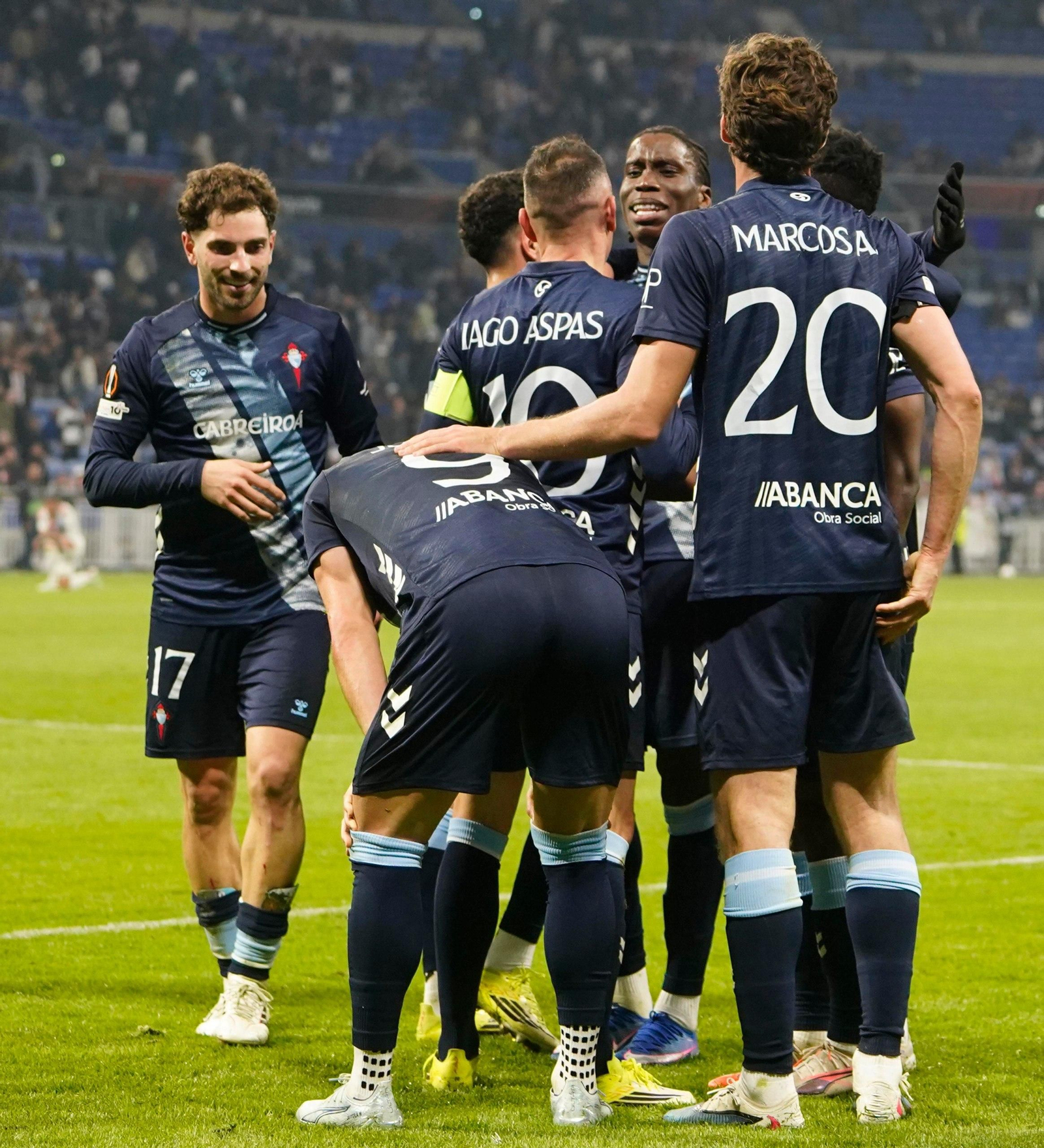 Galería | El partido de vuelta de Europa League Lyon-Celta