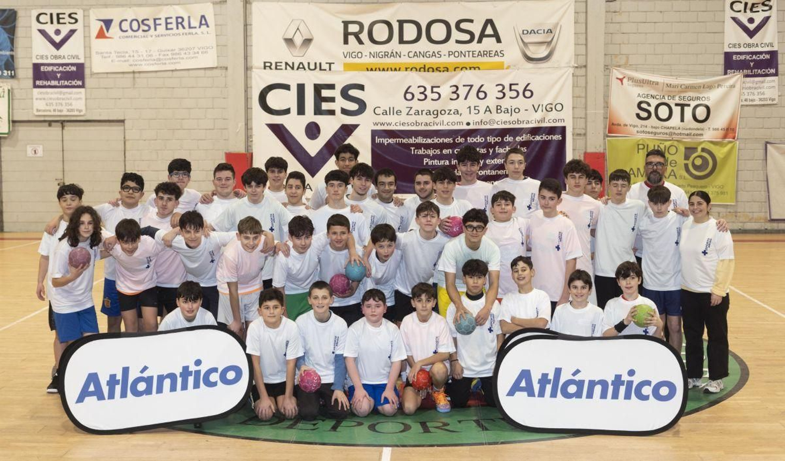 El balonmano aumenta su cantera