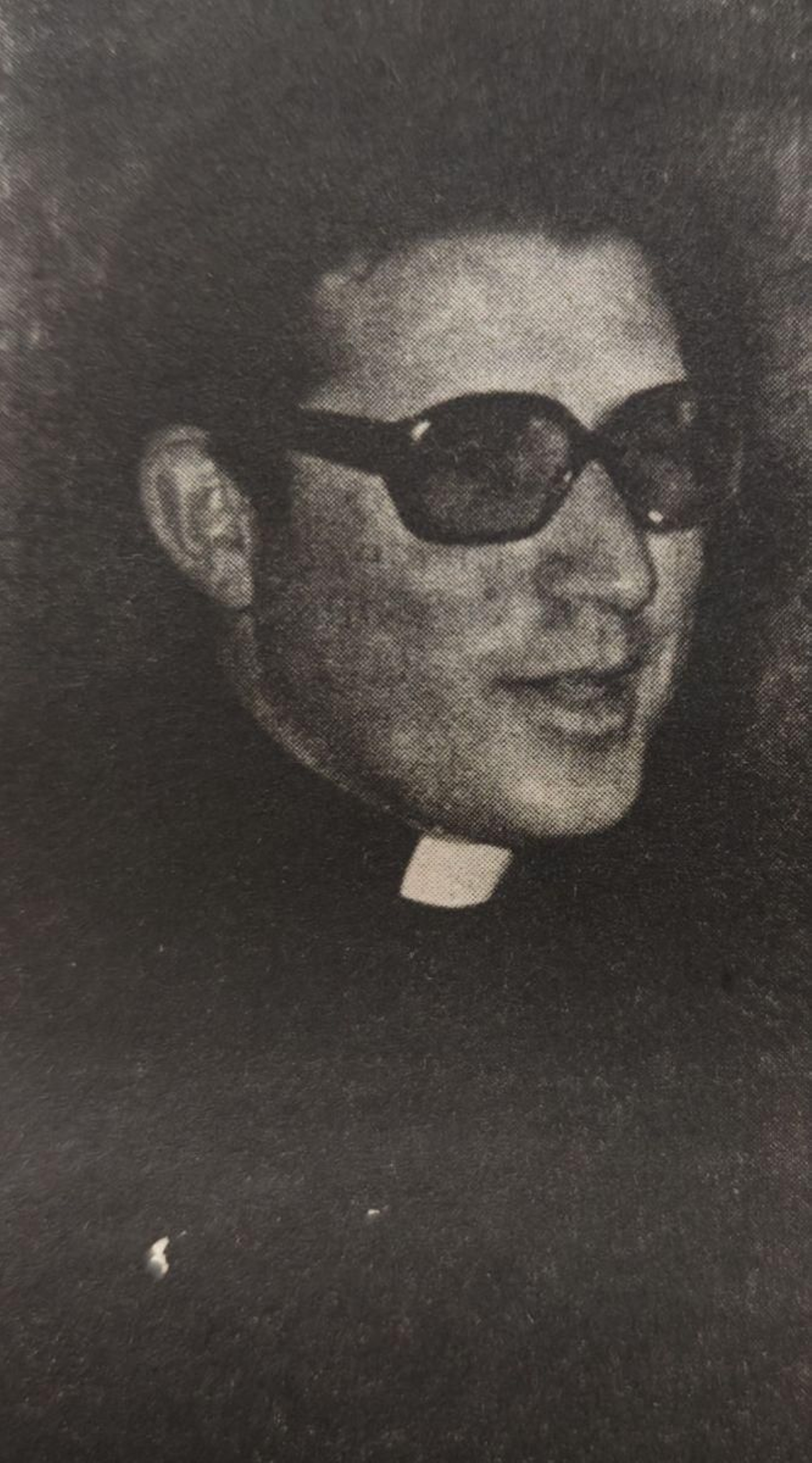 Don José Pérez Domínguez, profesor del Seminario Mayor.