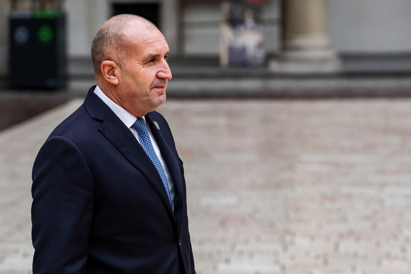 El presidente de Bulgaria, Rumen Radev