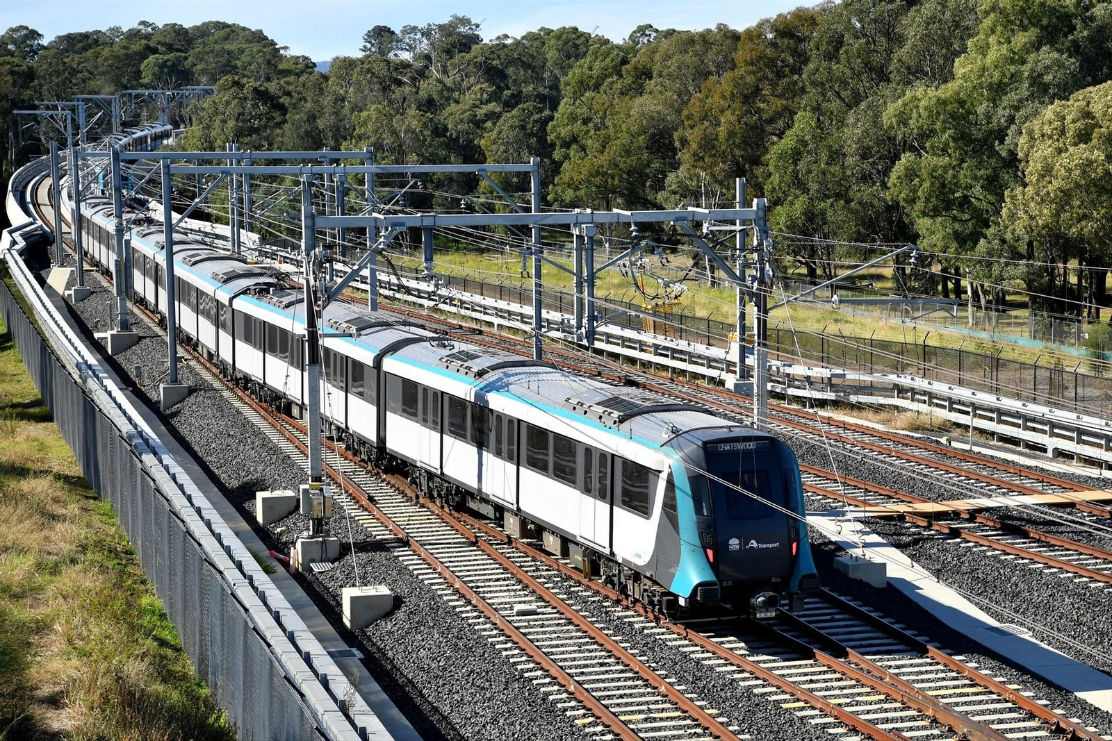 Tren en Sídney