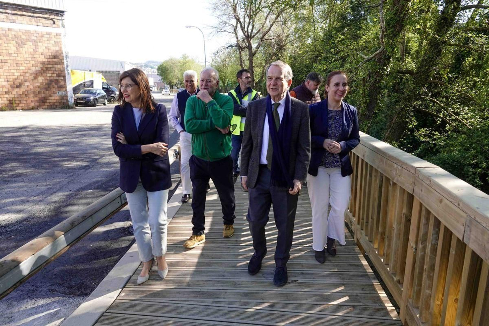 El paseo del Lagares se completa en Sárdoma