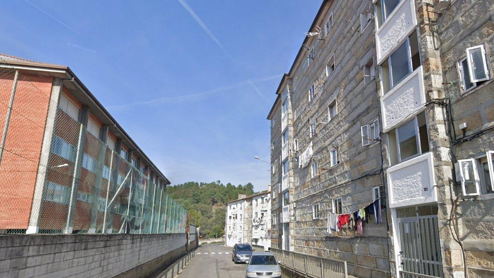 Rúa Cibeles de Ourense. Foto de archivo.
