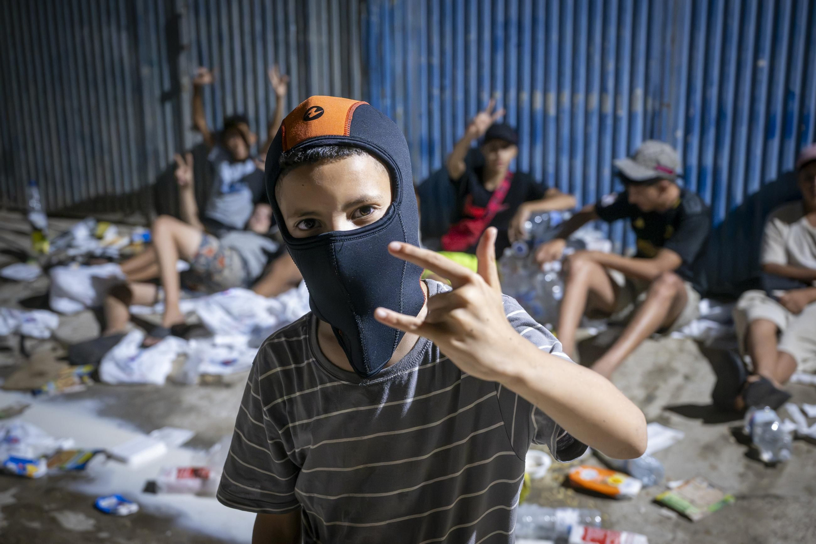 Galería | Llegada masiva de inmigrantes a Ceuta desde Marruecos