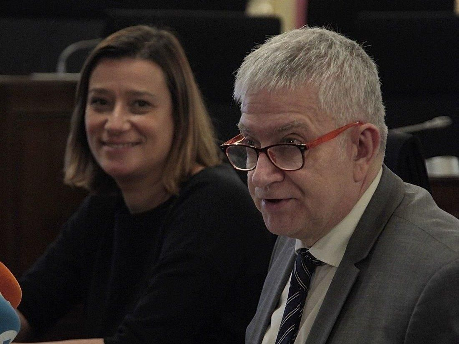 Ana Morenza y Miguel Caride. (Foto: Martiño Pinal)