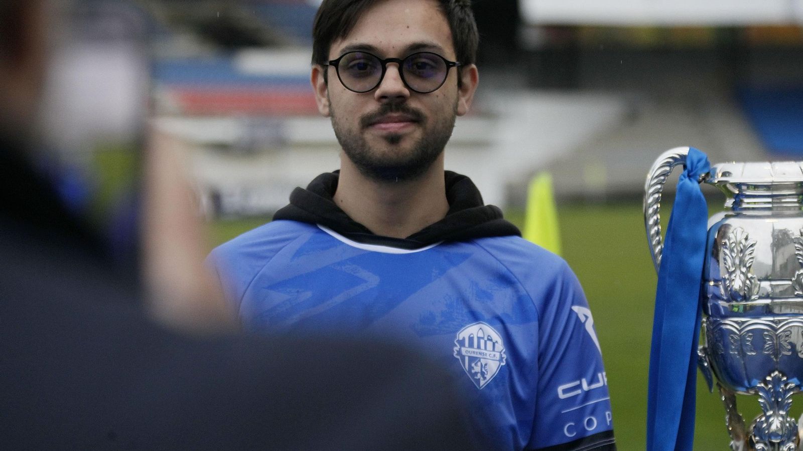 Galería | Tarde de lluvia y fútbol en O Couto para el Ourense CF y CD Guadalajara