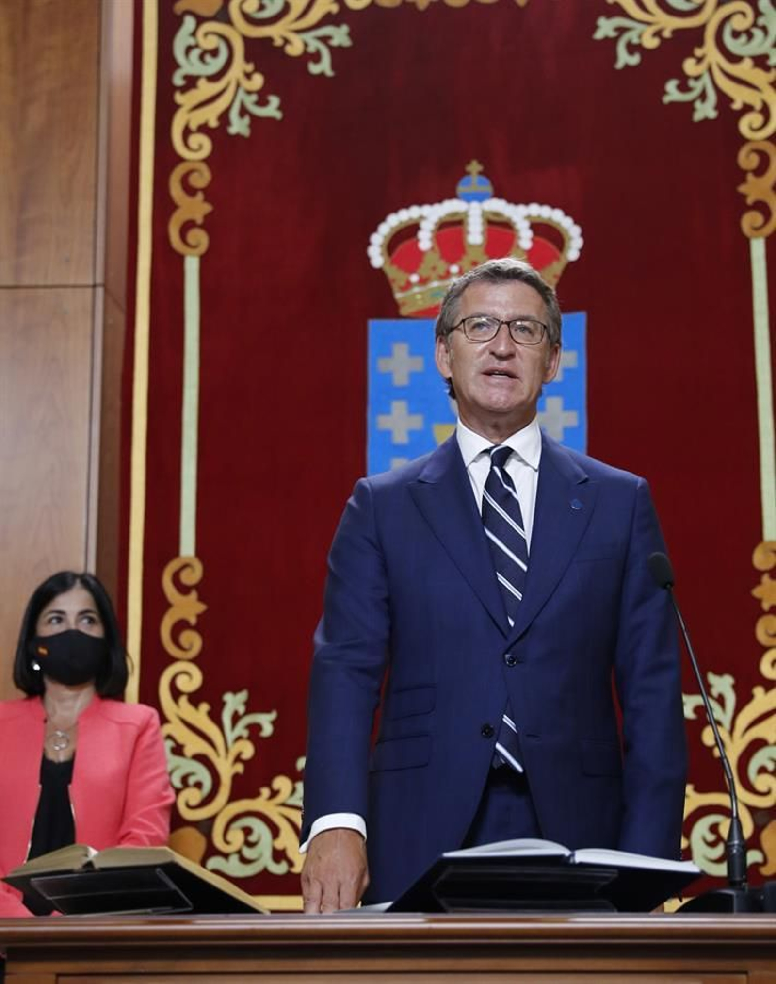 Feijóo toma posesión como presidente de la Xunta