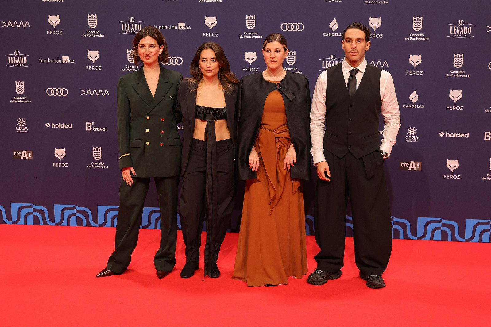 Galería | La alfombra roja de los Premios Feroz 2026 en Pontevedra
