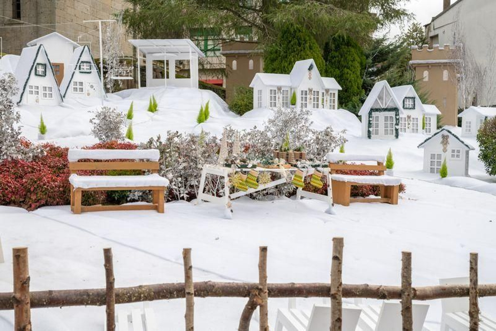 La decoración navideña en Allariz (ÓSCAR PINAL)