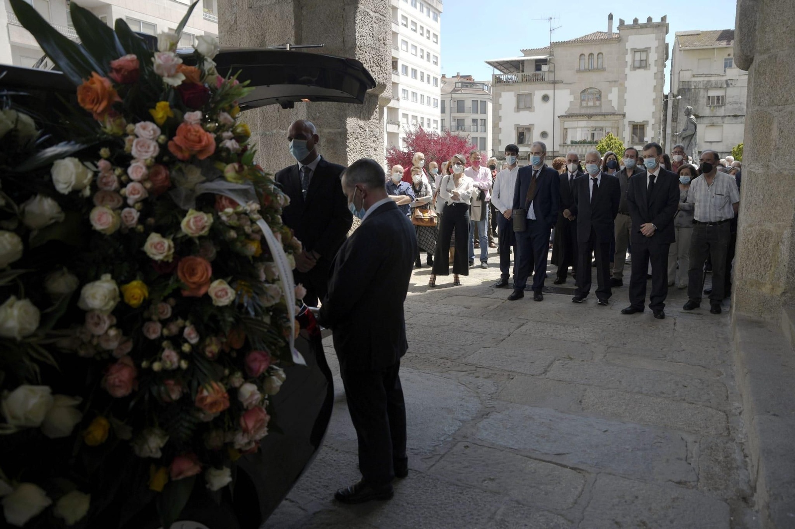 Funeral de María Teresa Miras Portugal.
