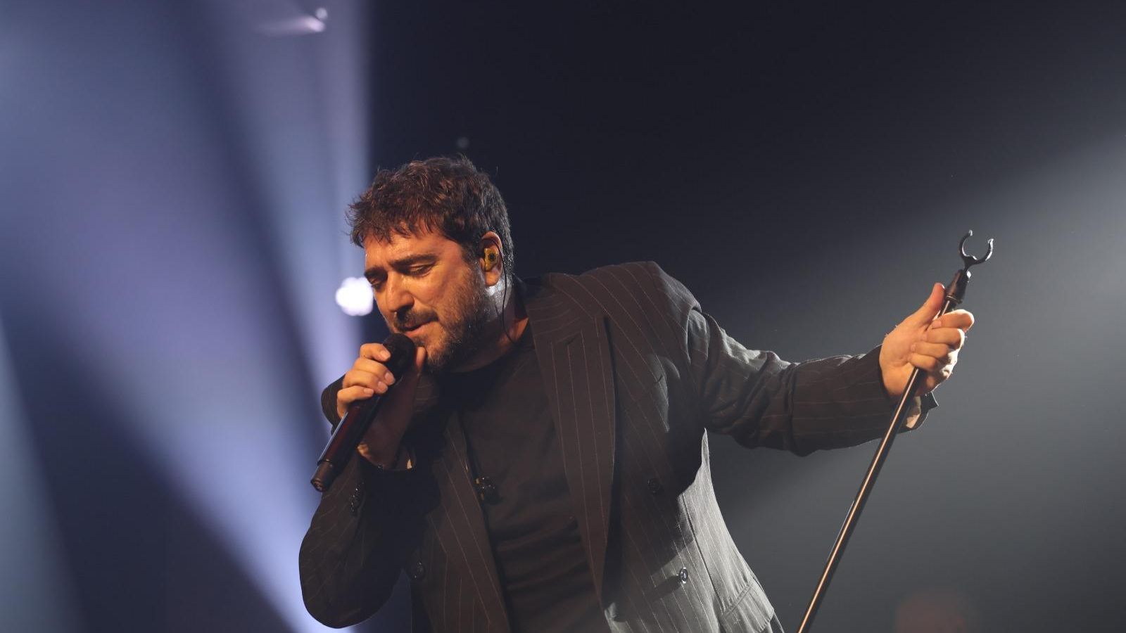 Antonio Orozco durnte su actuación