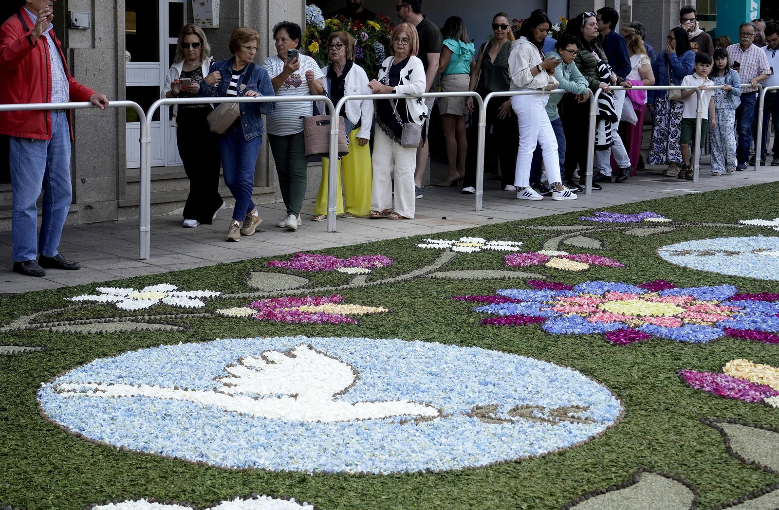 Celebración del Corpus en Ponteareas.