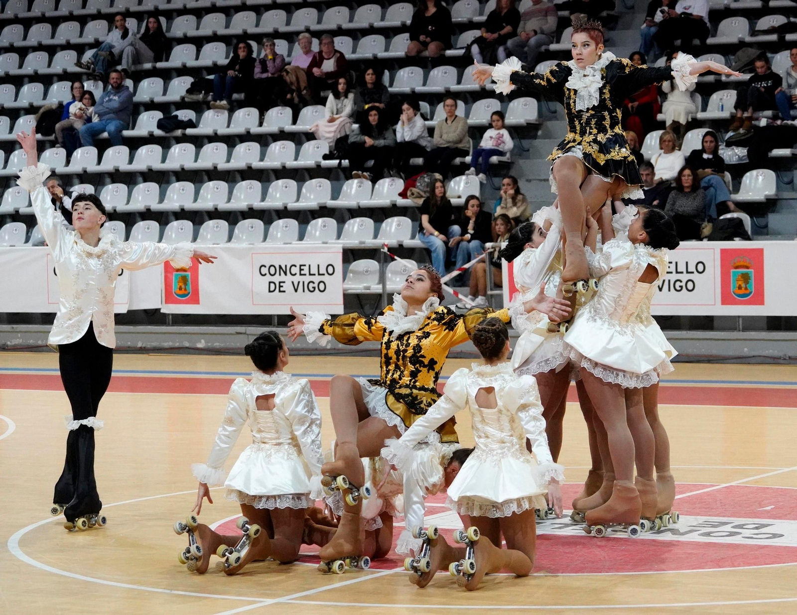 Galería | Vigo acoge el Campeonato Gallego de Patinaje Show