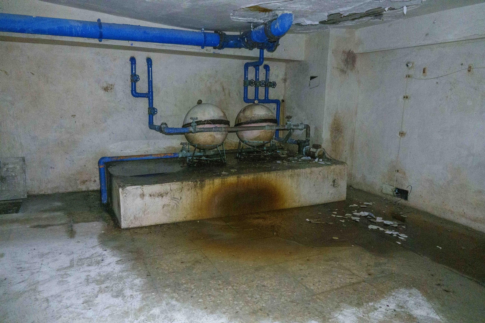 Galería | El interior del búnker nuclear que se esconde en O Castro