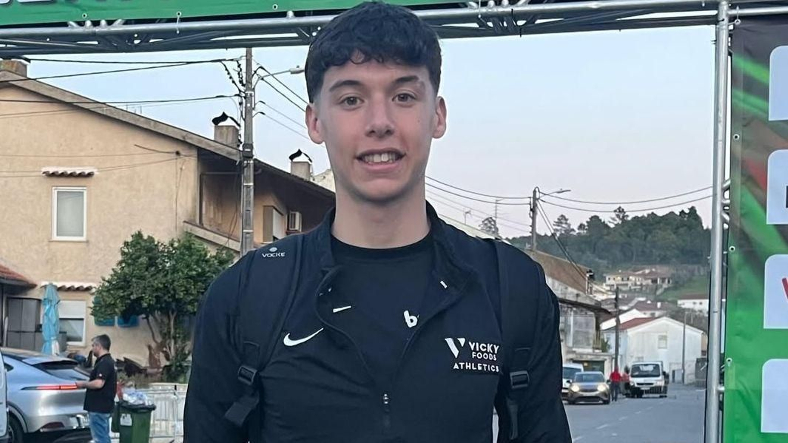 El júnior de O Baixo Miño, tras la prueba en Coimbra.