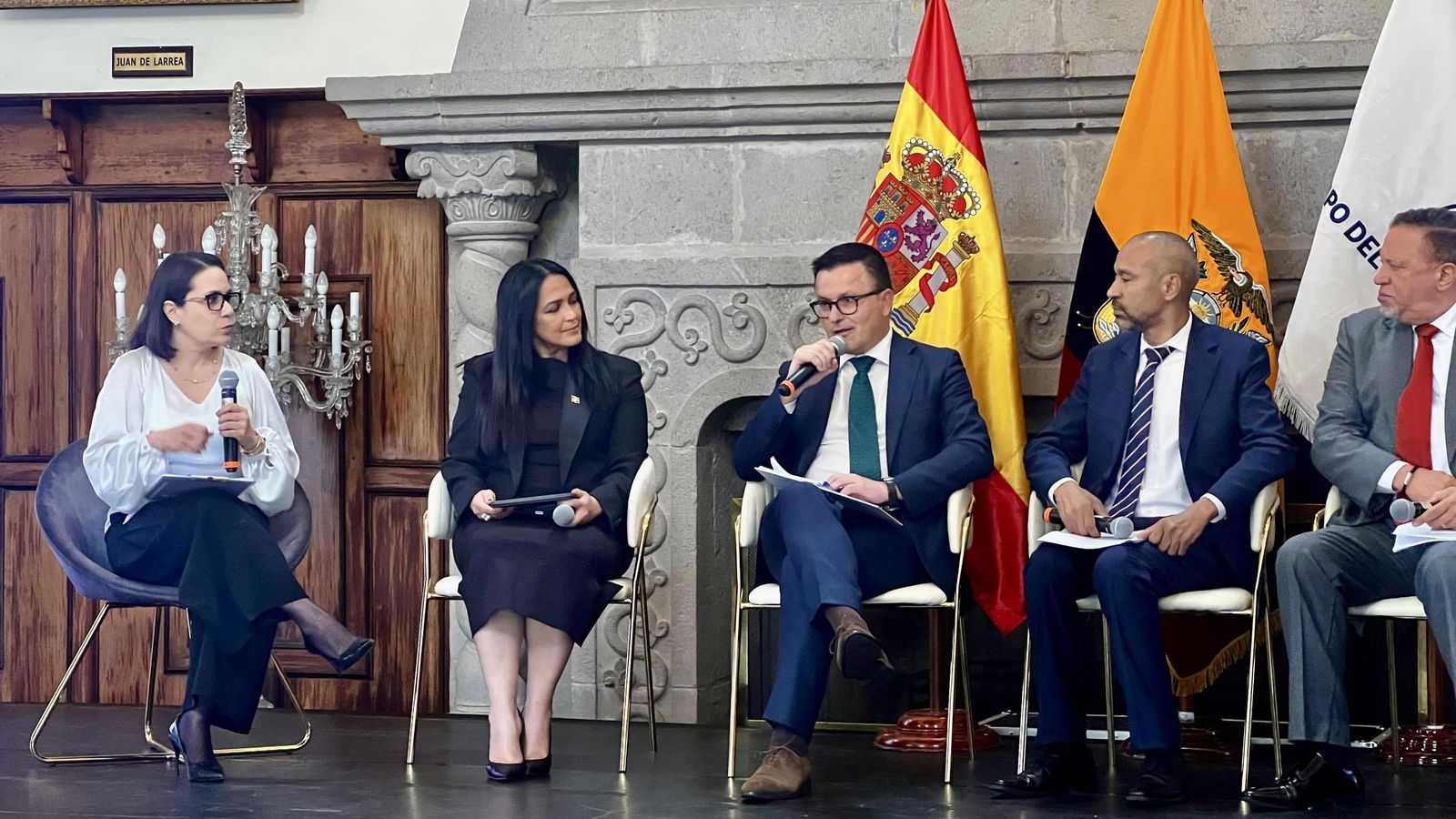 José Gonzalez durante su intervención