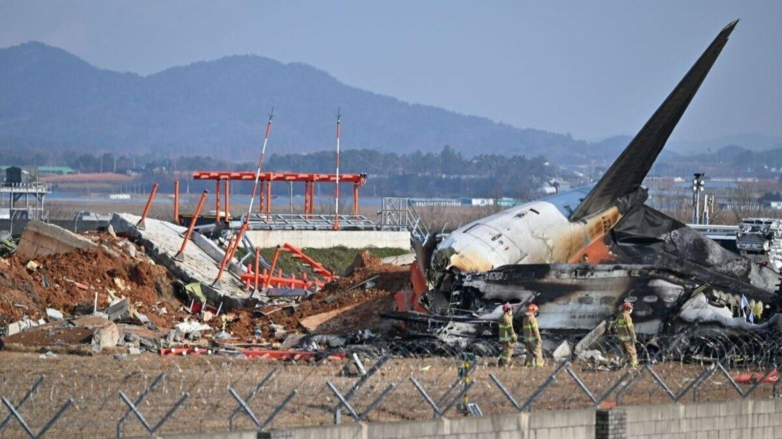 Accidente en Corea del Sur.