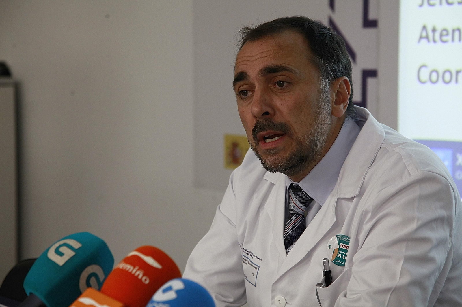 Julio García, conselleiro de Sanidade.