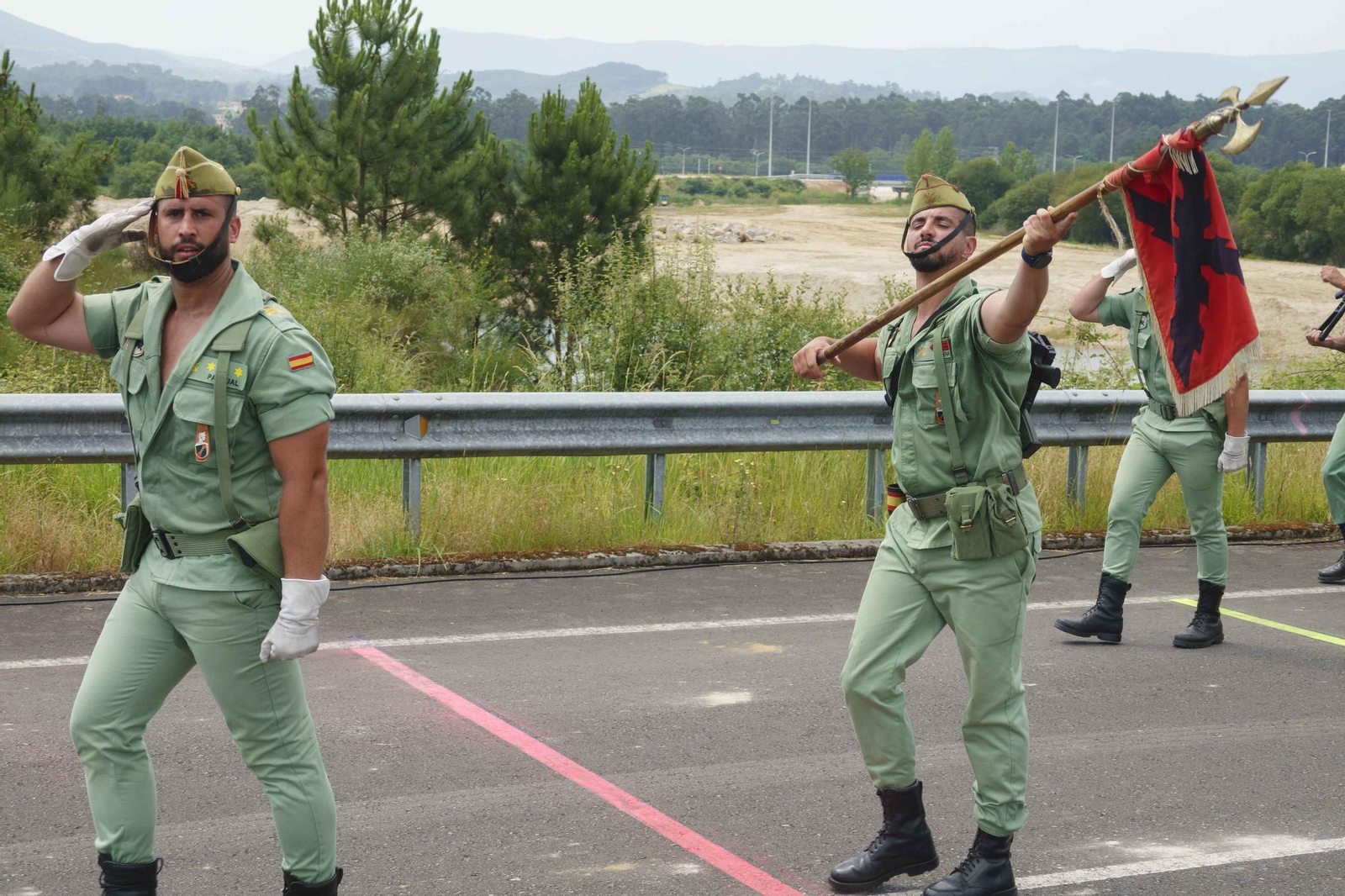 Galería | Ensayos para el acto central del Día de las Fuerzas Armadas en Vigo