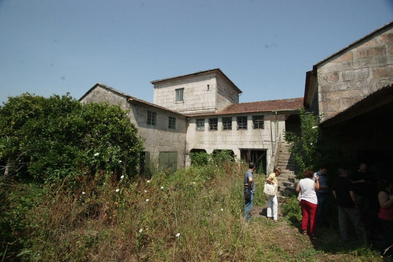 El pazo de A Raposeira, ahora de titularidad municipal, pero sin uso.