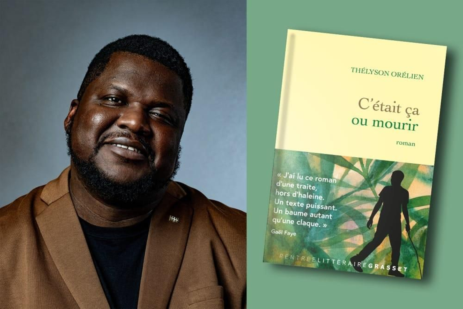 El autor hatiano-canadiense Thélyson Orélien.