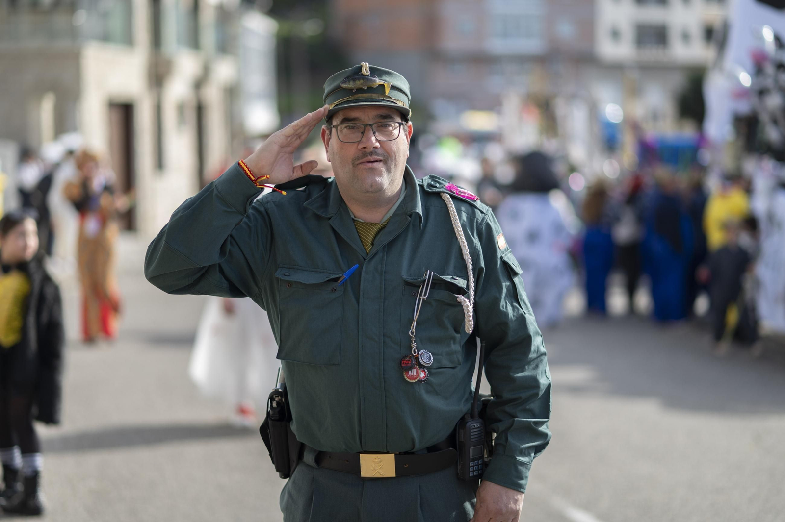 Galería | O Zamaruco dixo adeus ao Entroido en Cortegada o Entroido coas súas comparsas