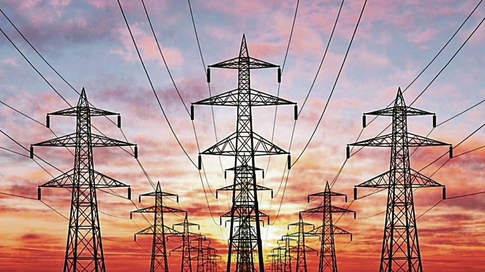 Postes eléctricos en Castilla y León.