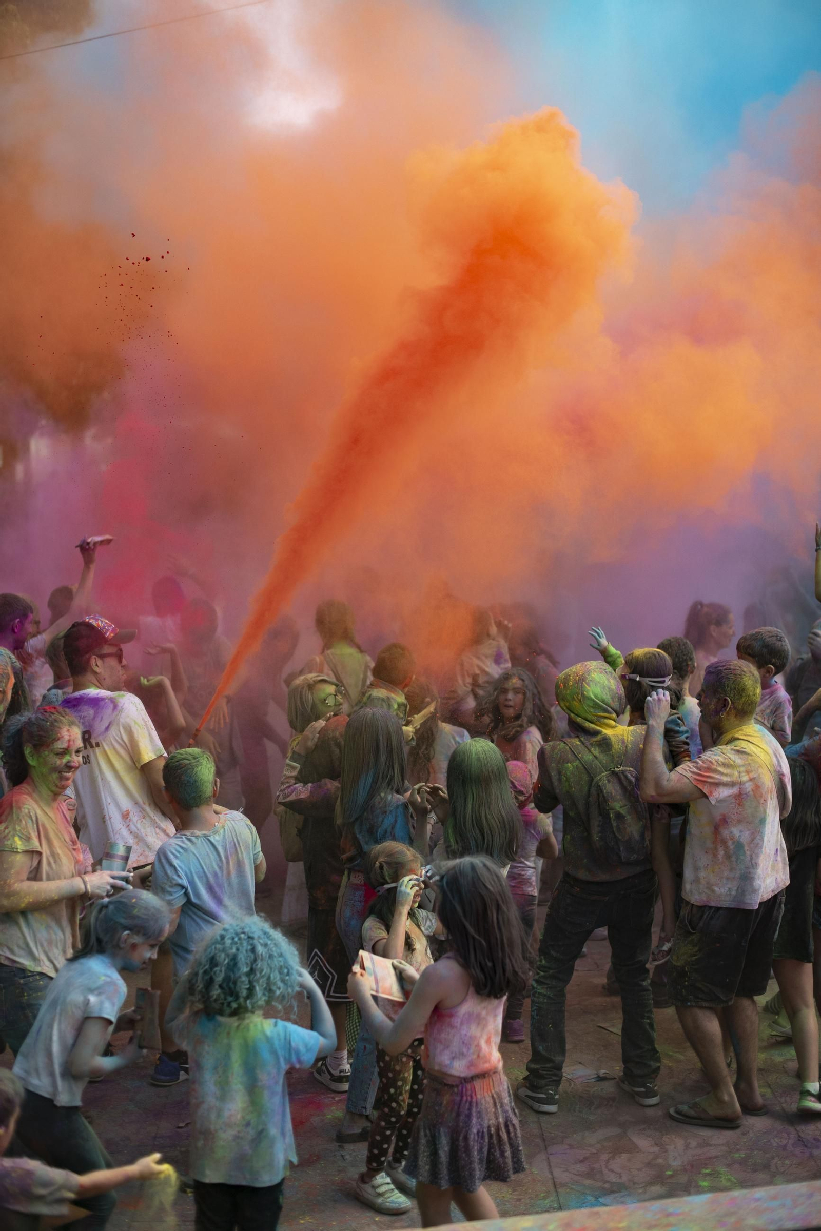 Galería | La fiesta de colores en Xinzo en imágenes