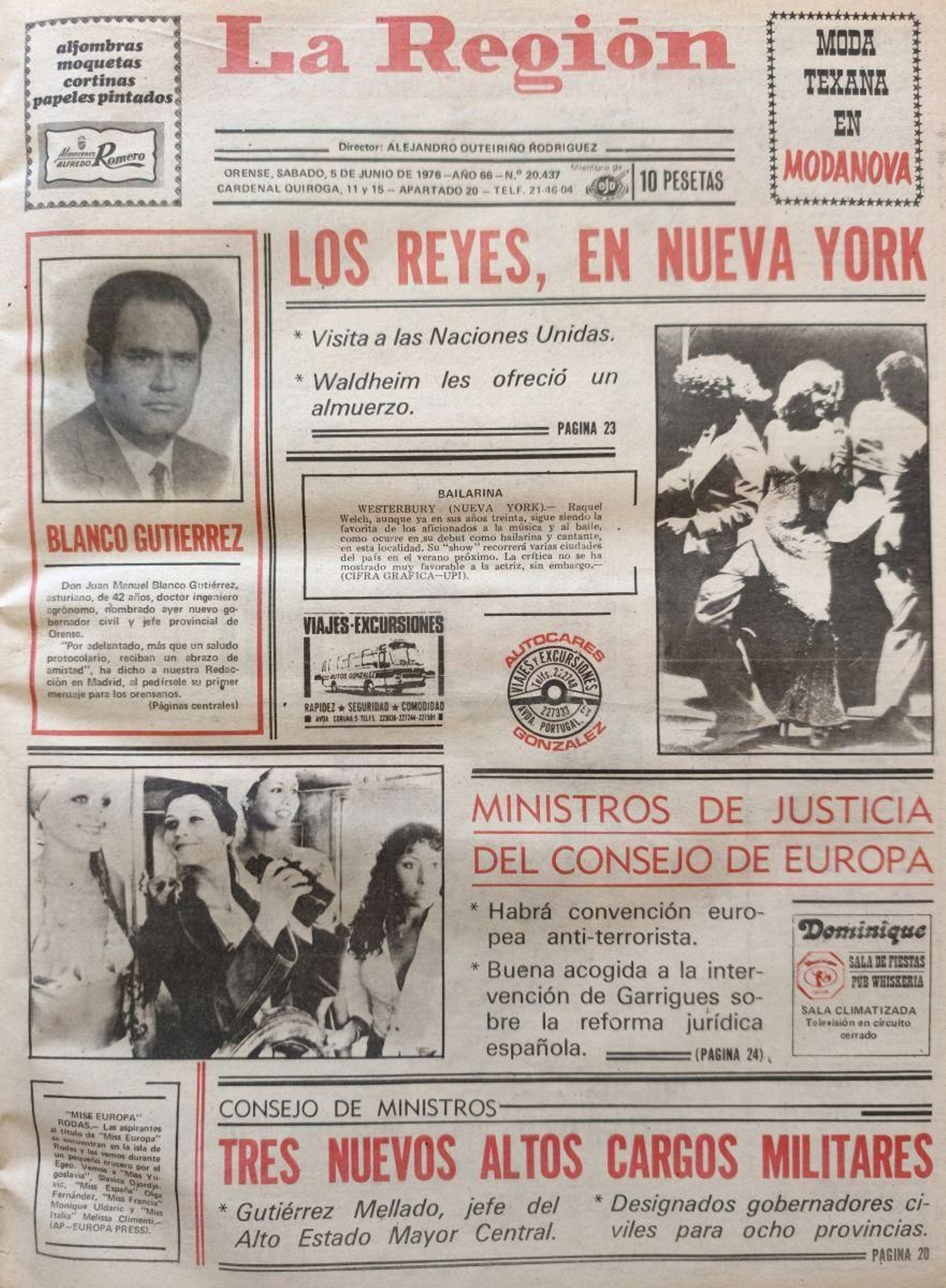 Inauguración de un puesto de socorro en Ventosela