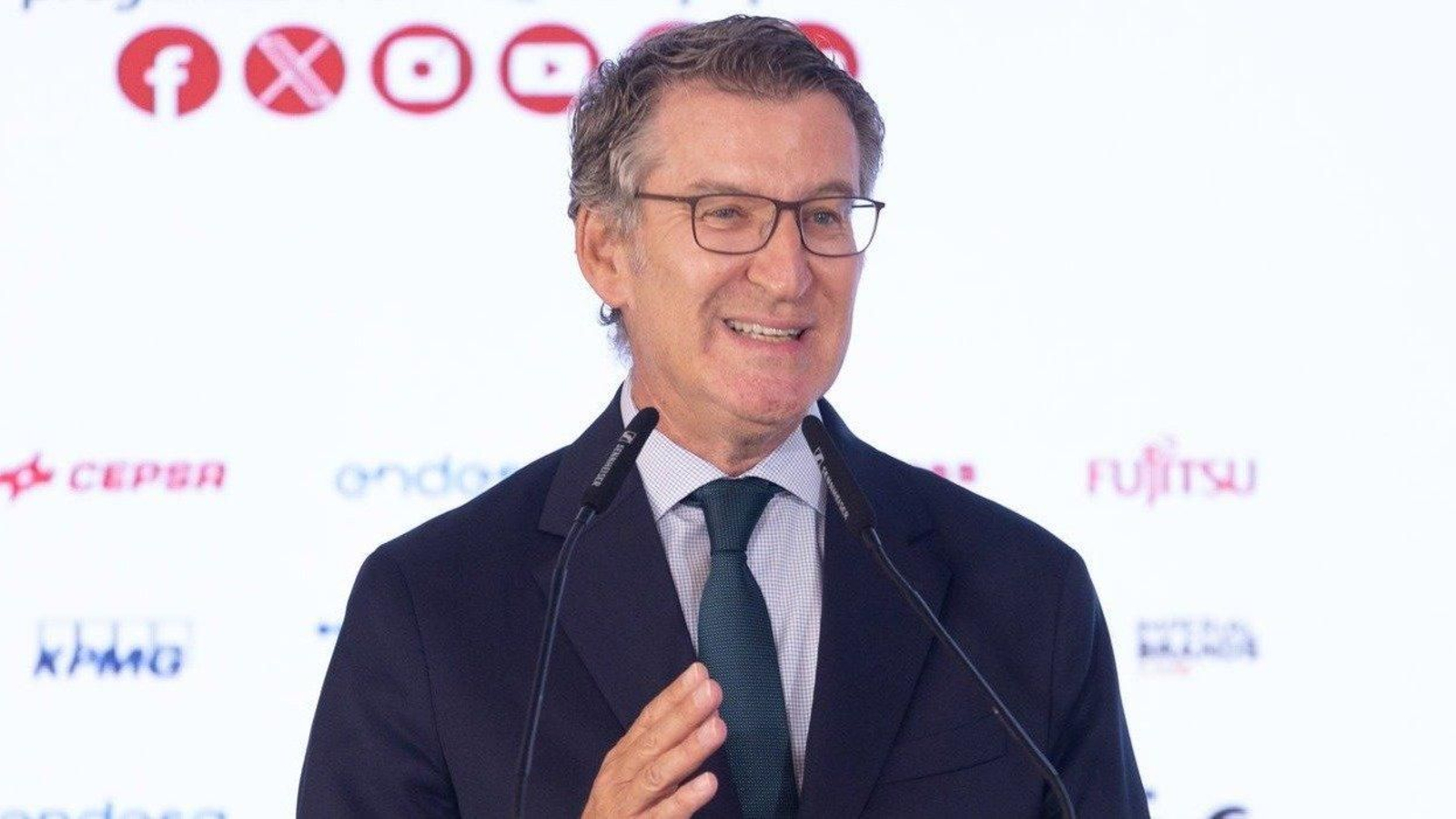 El presidente del Partido Popular, Alberto Núñez Feijóo. (Foto: EP)