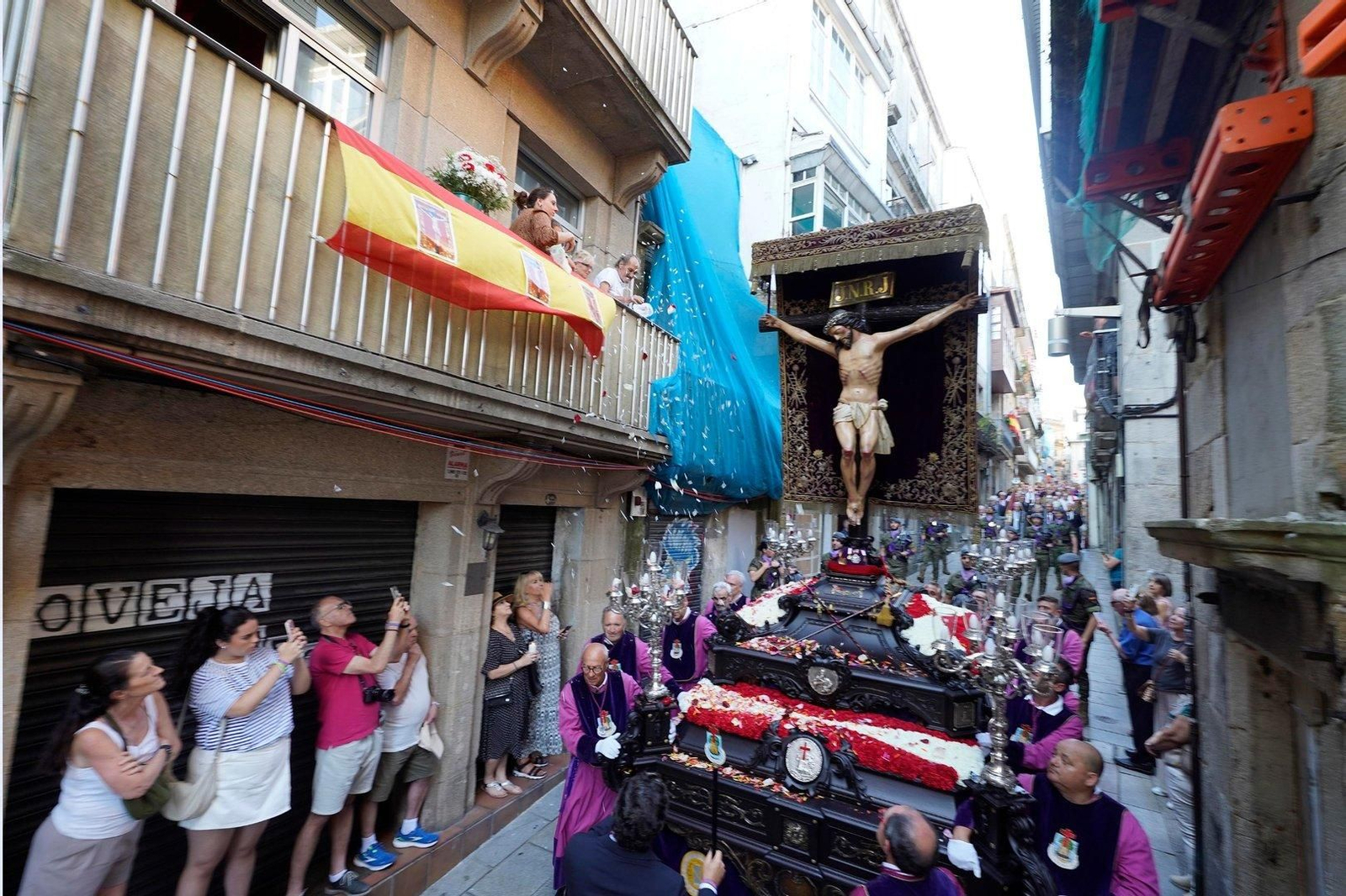 Procesión del Cristo de la Victoria de Vigo.