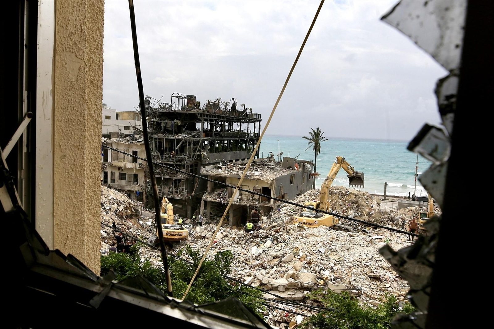 Devastación en Líbano tras los ataques de Israel