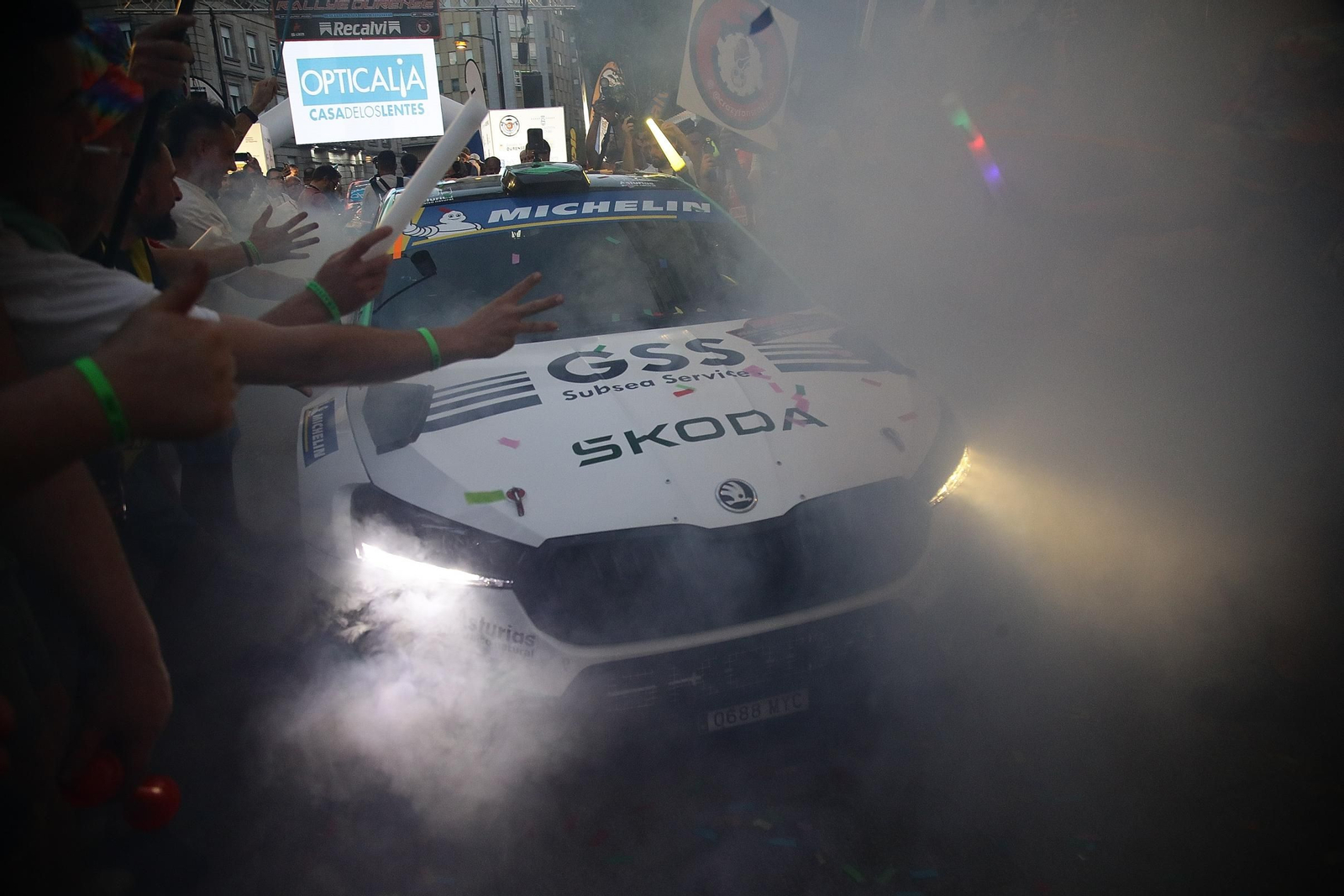 Galería | Arrancan los motores con la ceremonia de inauguración del Rally de Ourense, en fotos
