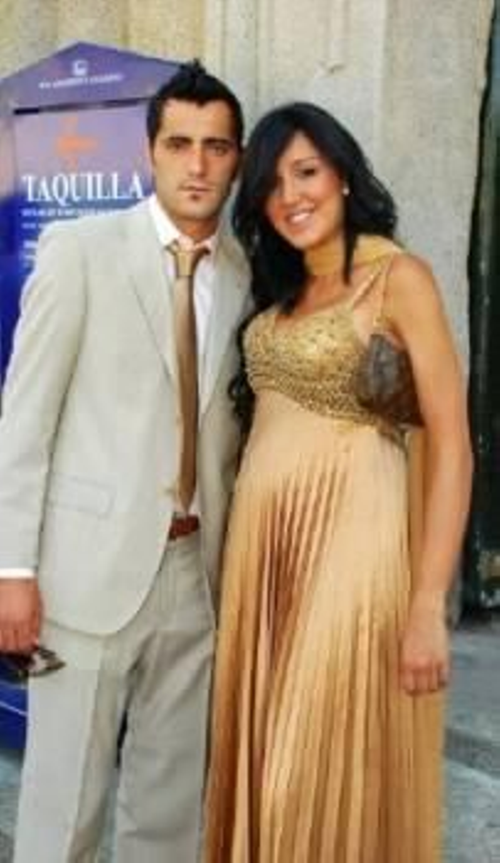 Dani Güiza y Nuria Bermúdez, en una imagen de archivo.