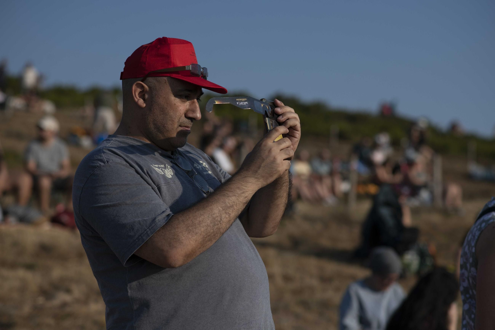 Galería | El observatorio de Trevinca, en A Veiga, vive una jornada histórica de eclipse