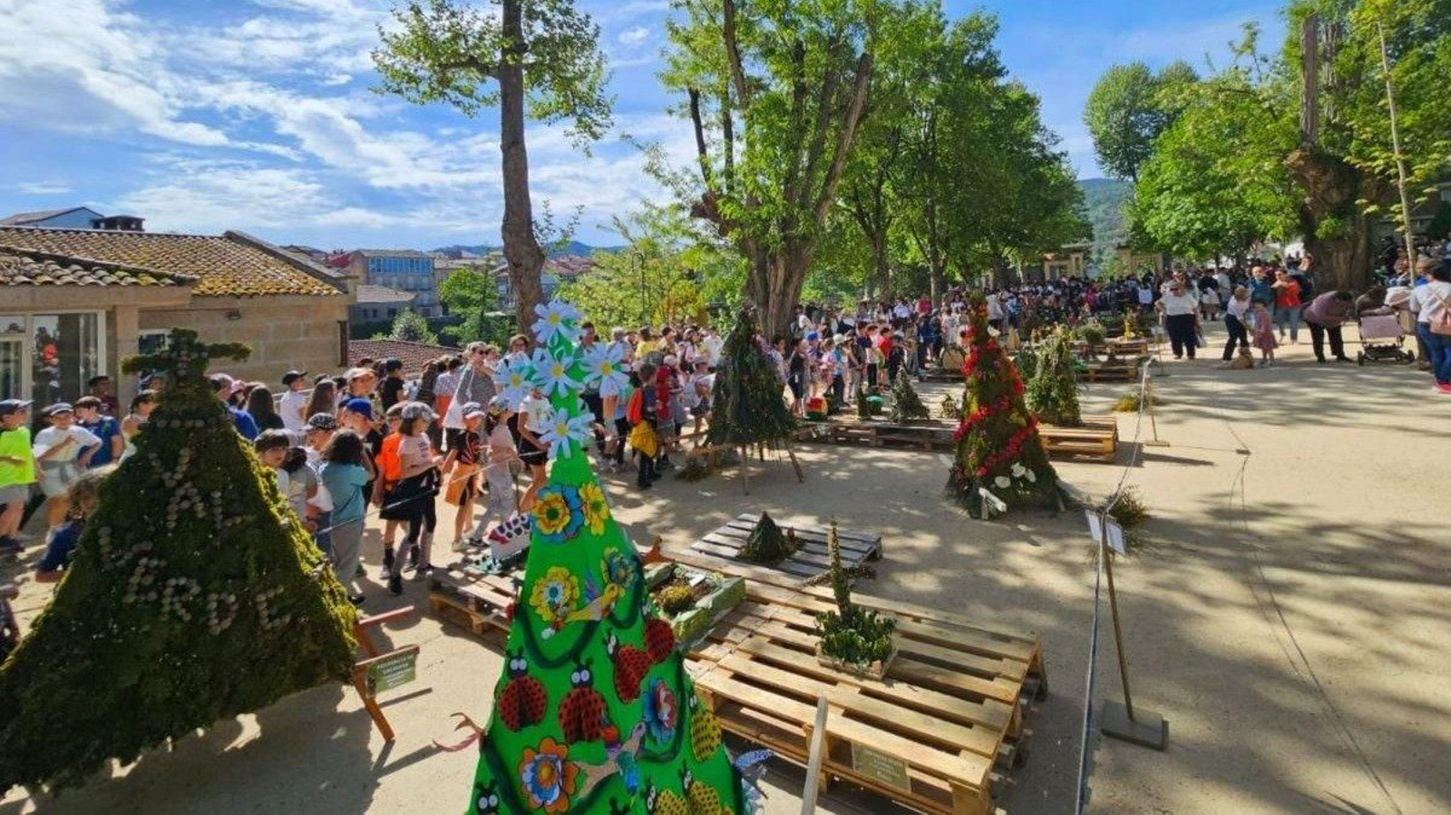 Os Maios de Allariz na edición do ano 2023.