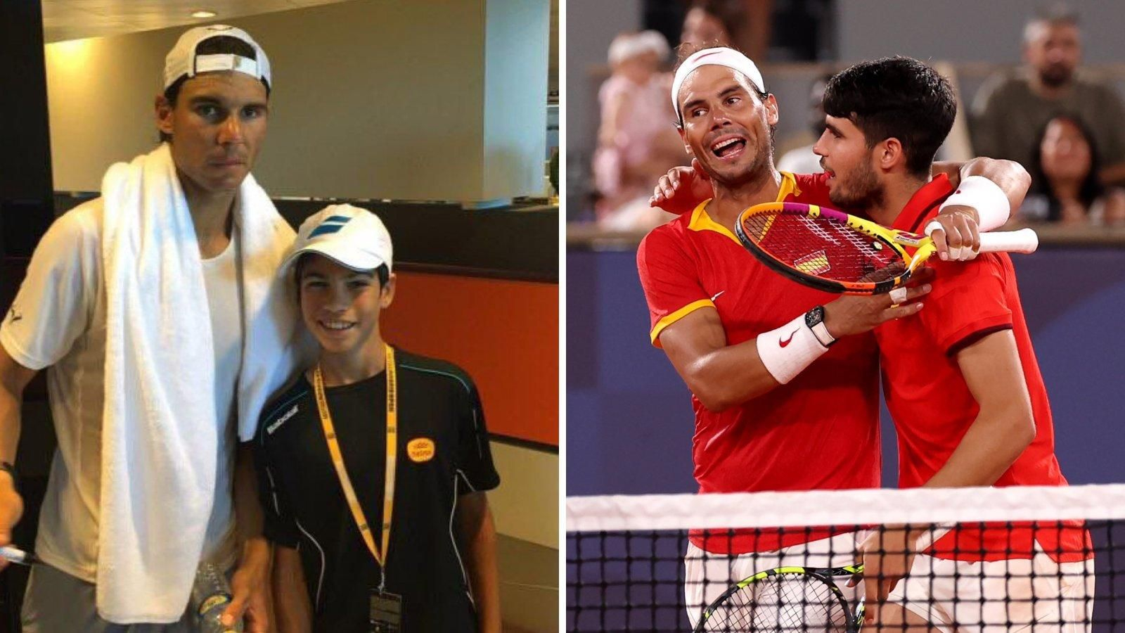 Fotos compartidas por Carlos Alcaraz en su cuenta de X.