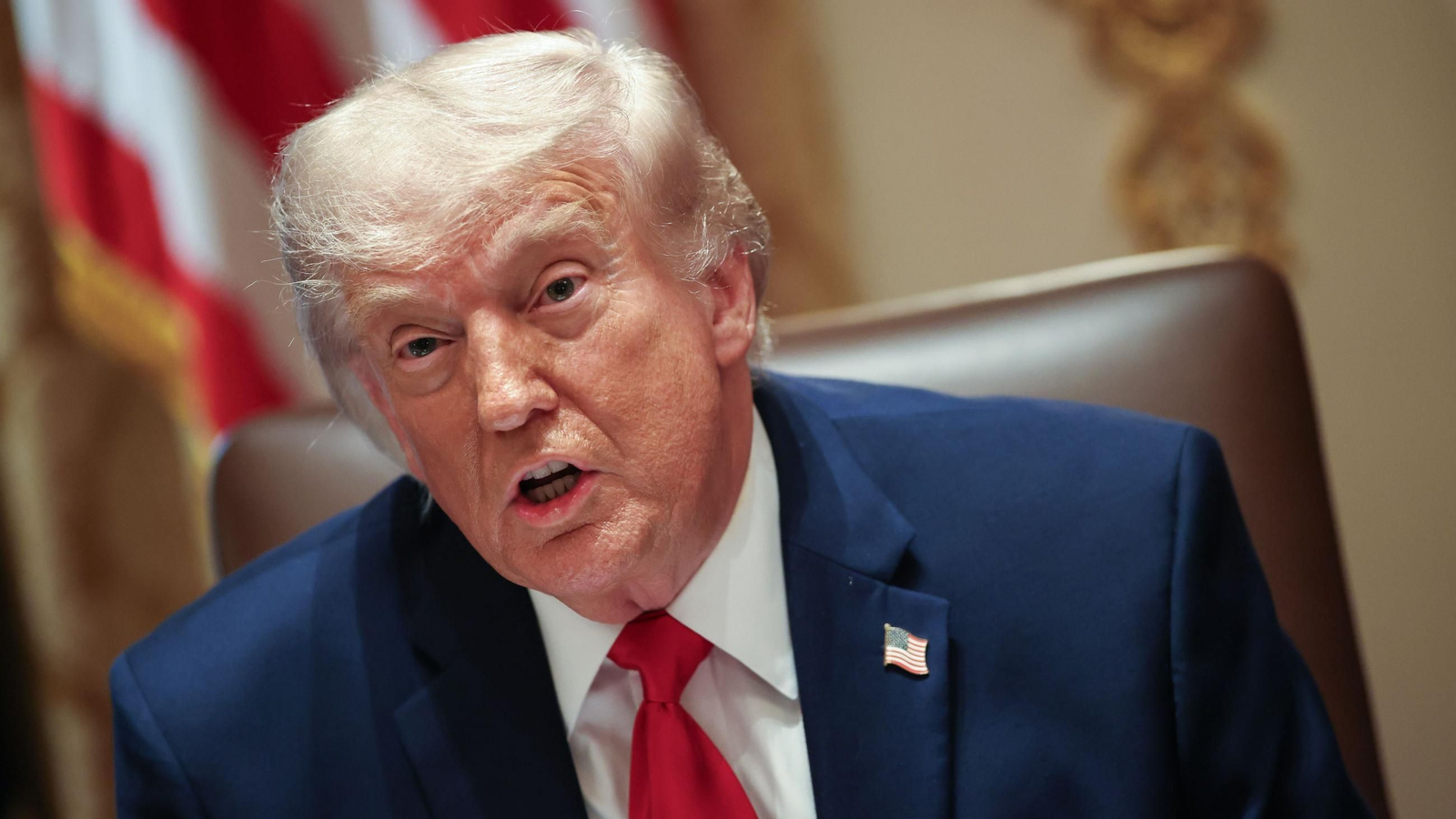 El presidente de EEUU, Donald Trump.