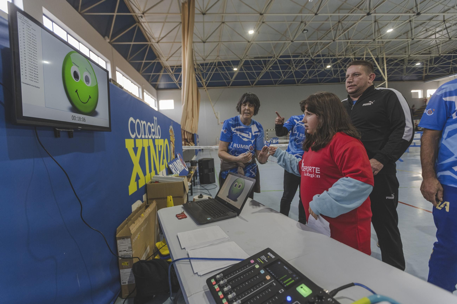 Aprendiendo a encontrar el camino y orientándose en Xinzo