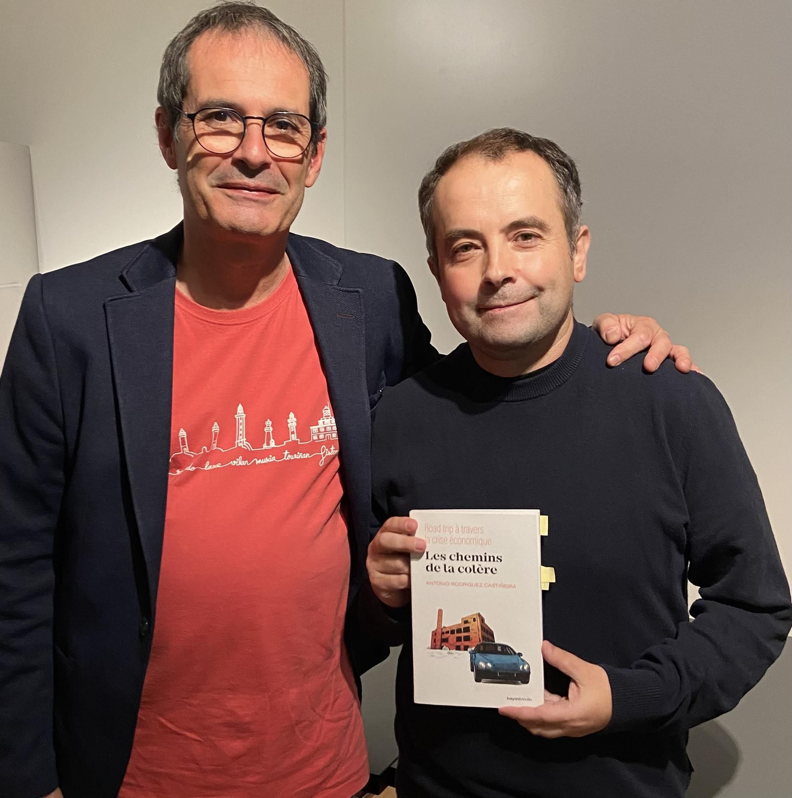 Autor y lector que inspiró el libro y sus historias