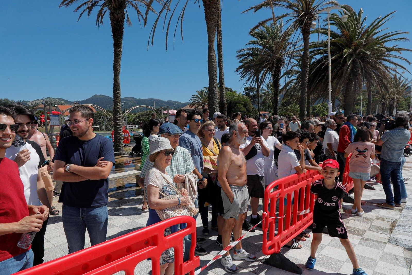 Exhibición flota Dédalo 24 en Samil.