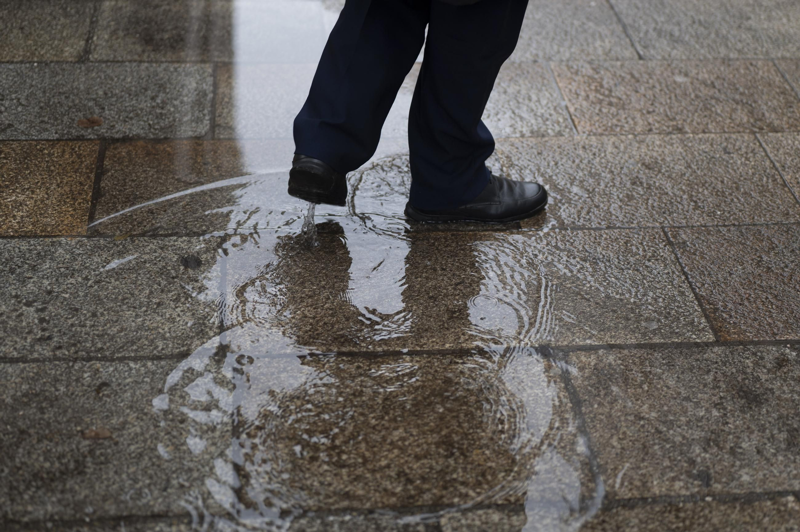 Galería | Otra tarde de agosto pasada por agua en Ourense