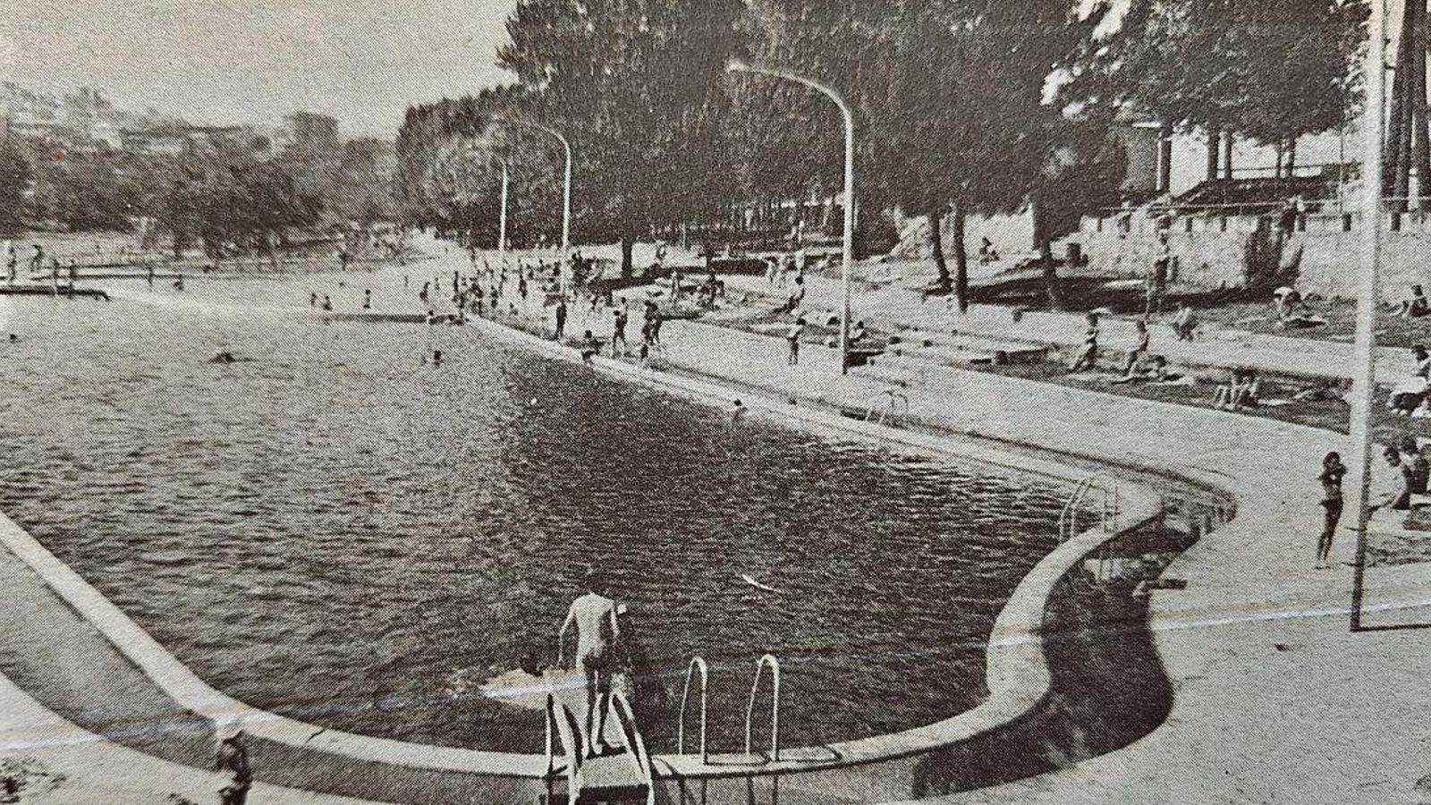 La piscina de Oira