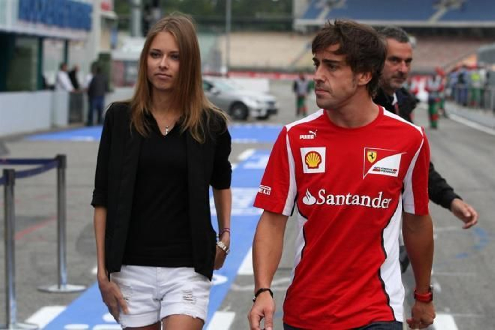 La modelo rusa Dasha Kapustina es la nueva novia de Fernando Alonso