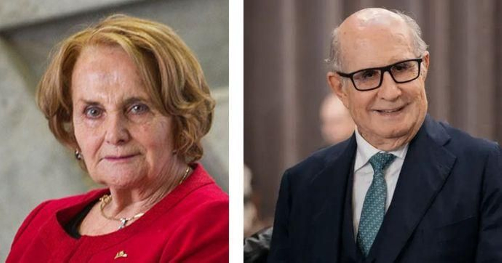 En la imagen Paz Fernández Felgueroso, y Juan Antonio Pérez Simón