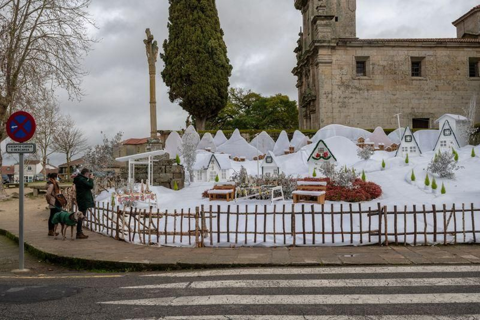 La decoración navideña en Allariz (ÓSCAR PINAL)