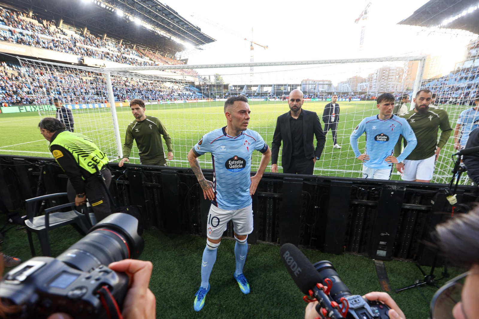 Galería | La goleada del Friburgo puso fin al sueño europeo del Celta