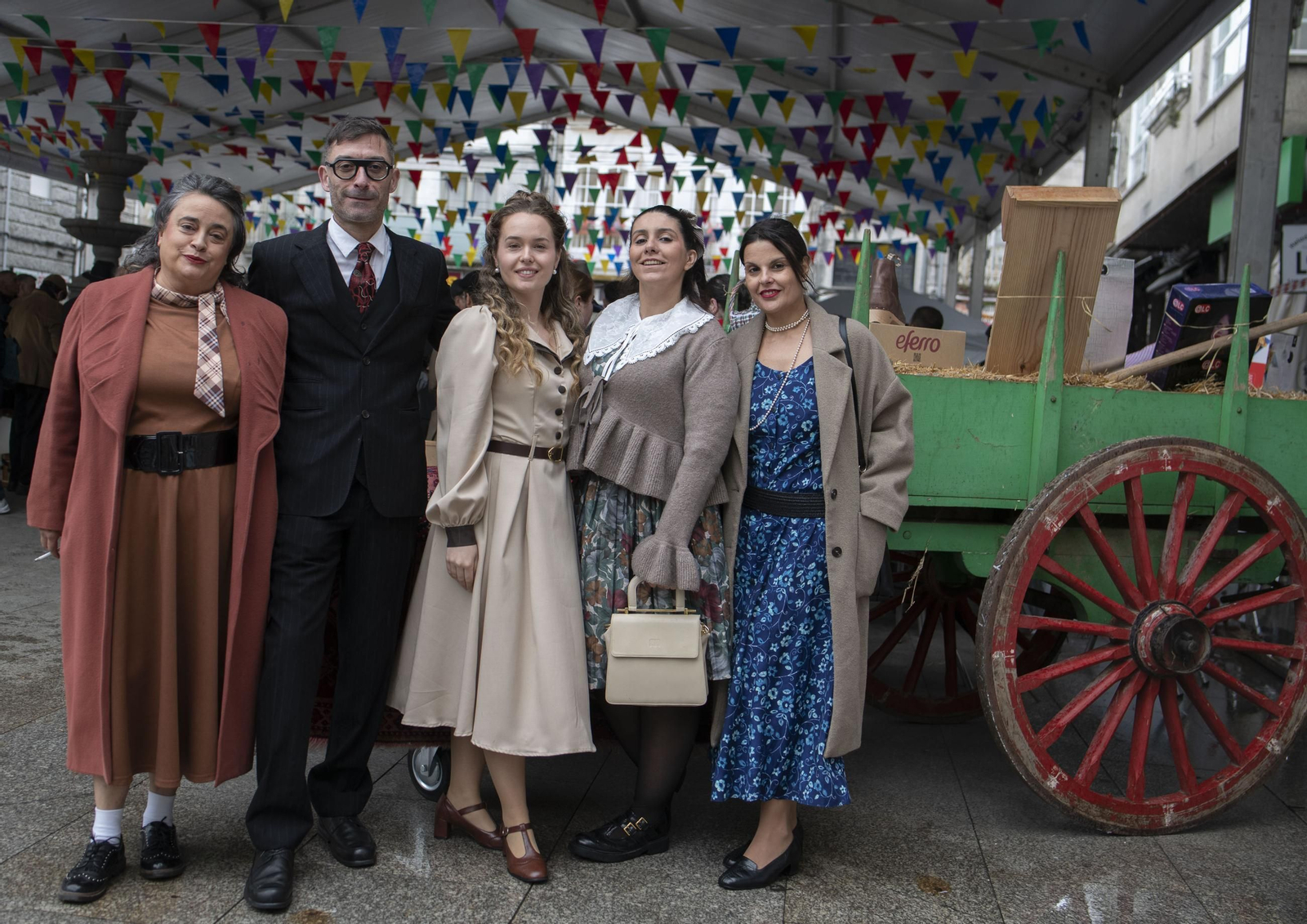 Galería | Xinzo de Limia viaja 50 años al pasado y celebra la 5ª Feira da Mozas