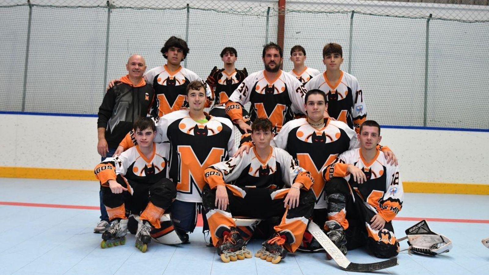 El Morcegos sénior masculino firmó un triunfo y una derrota. | Foto: Morcegas HL